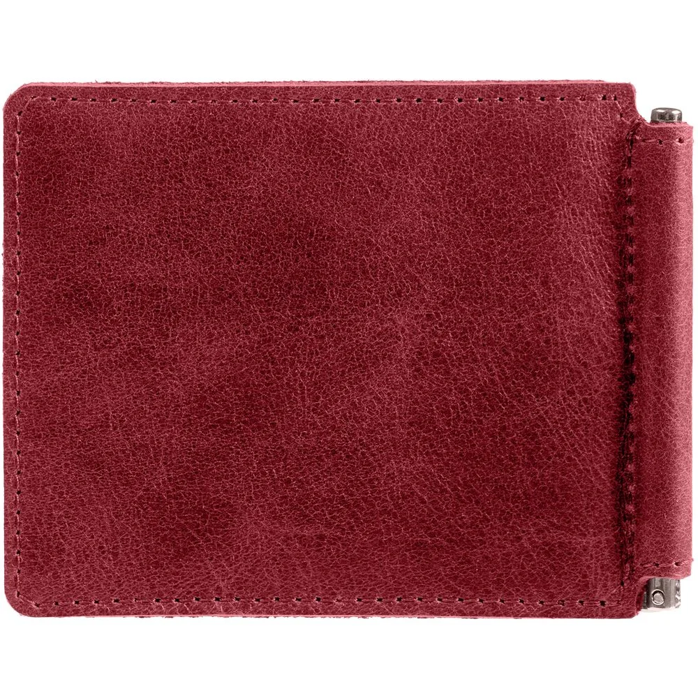 Зажим для купюр Apache темно-красный - фото 2