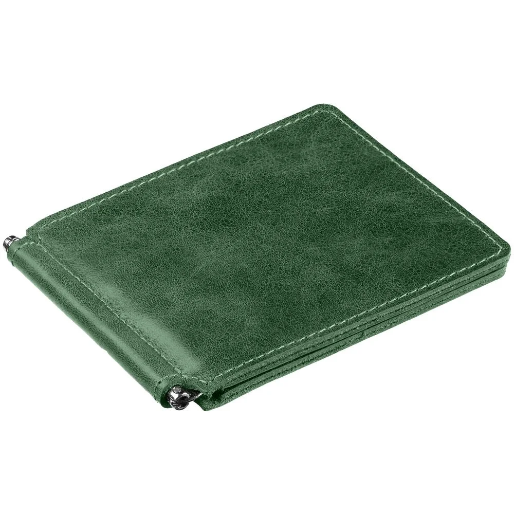 Зажим для купюр Apache темно-зеленый - фото 3