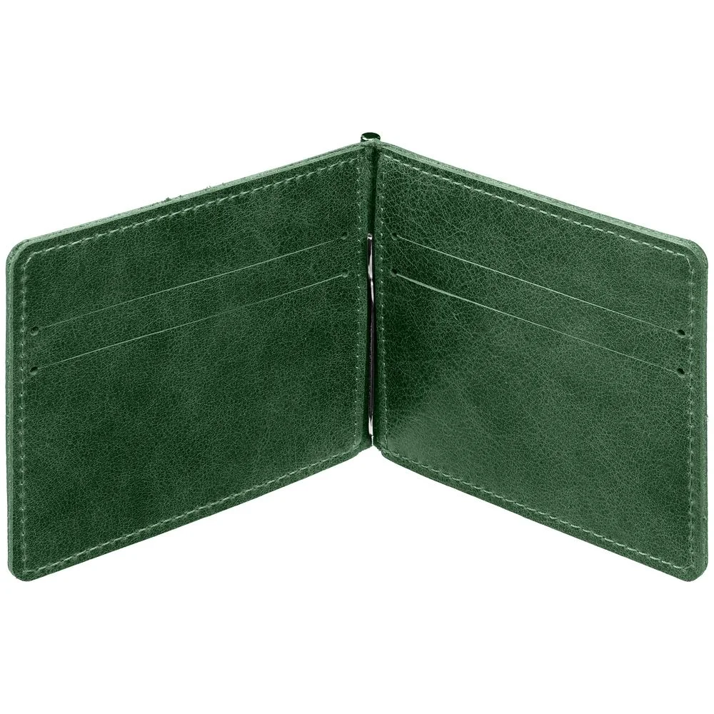 Зажим для купюр Apache темно-зеленый - фото 5