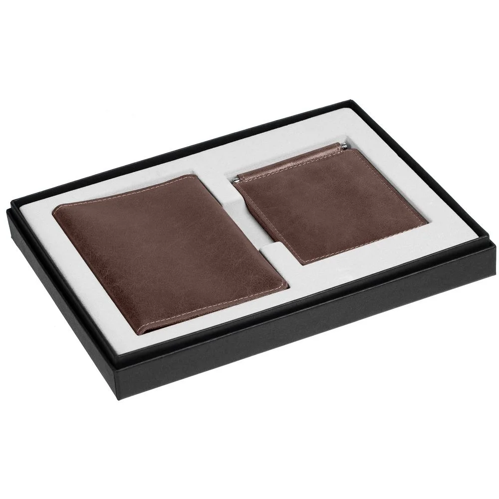 Набор Apache Billfold, темно-коричневый - фото 7