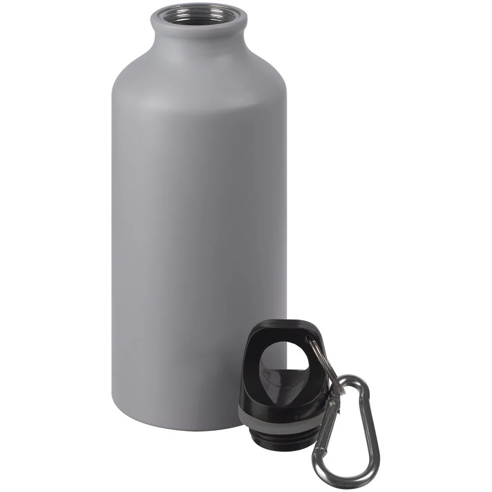 Бутылка для воды Кронос "Kronos" 400мл серая - фото 2