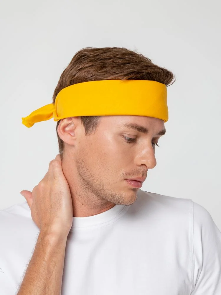 Бандана Overhead, желтая - фото 7