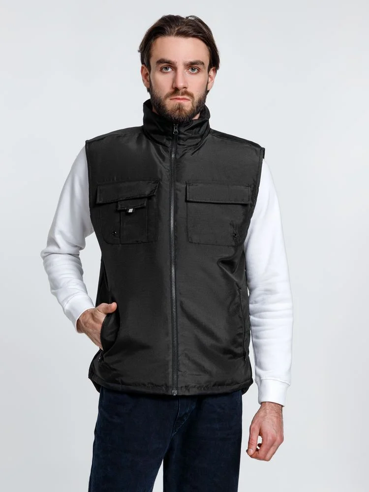 Жилет мужской Stockholm, черный - фото 6