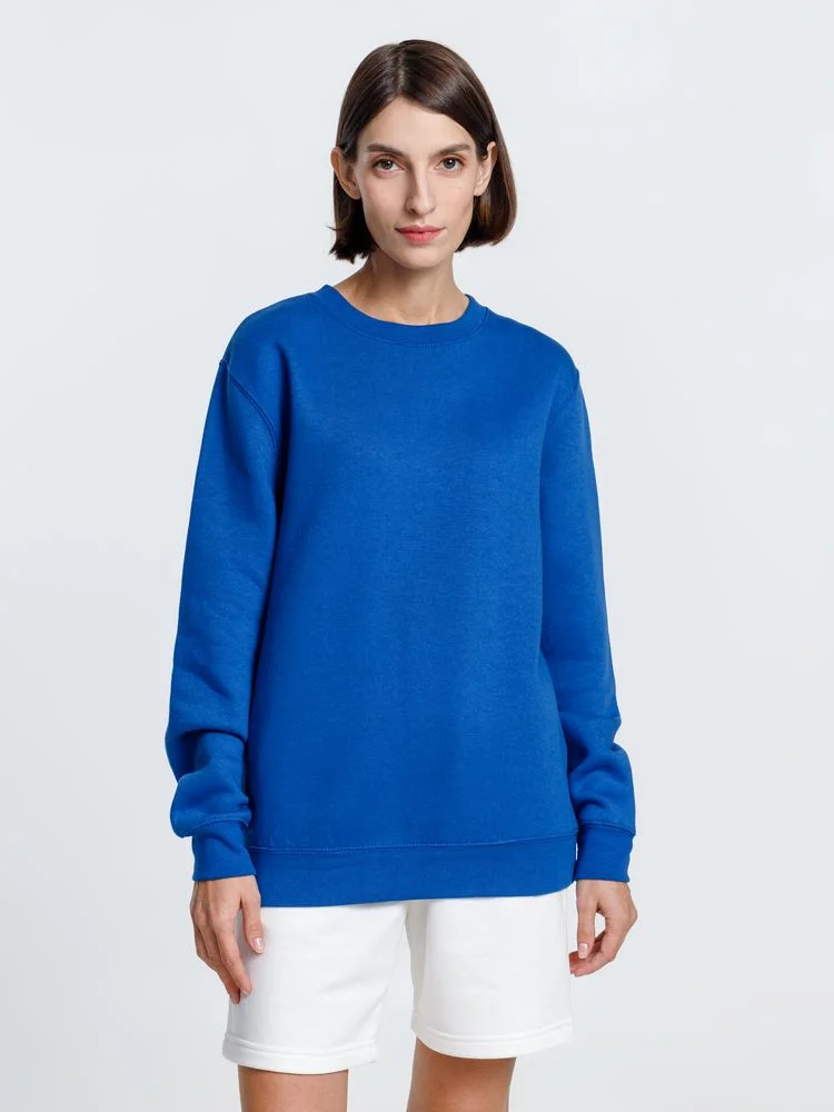 Свитшот унисекс Delta ярко-синий - фото 6