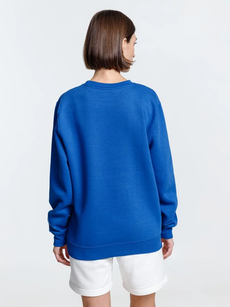 Свитшот унисекс Delta ярко-синий - фото 7