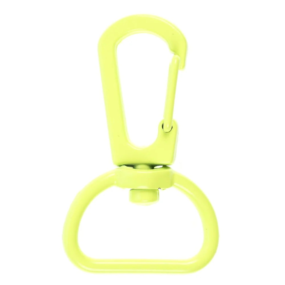 Застежка-карабин Snap Hook M желтый неон