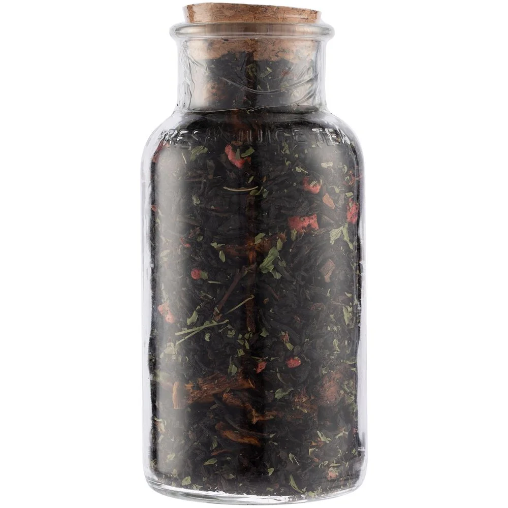 Чай Сокочай с соком ананаса с вишней цветками и коркой граната и лемонграссом - фото 3