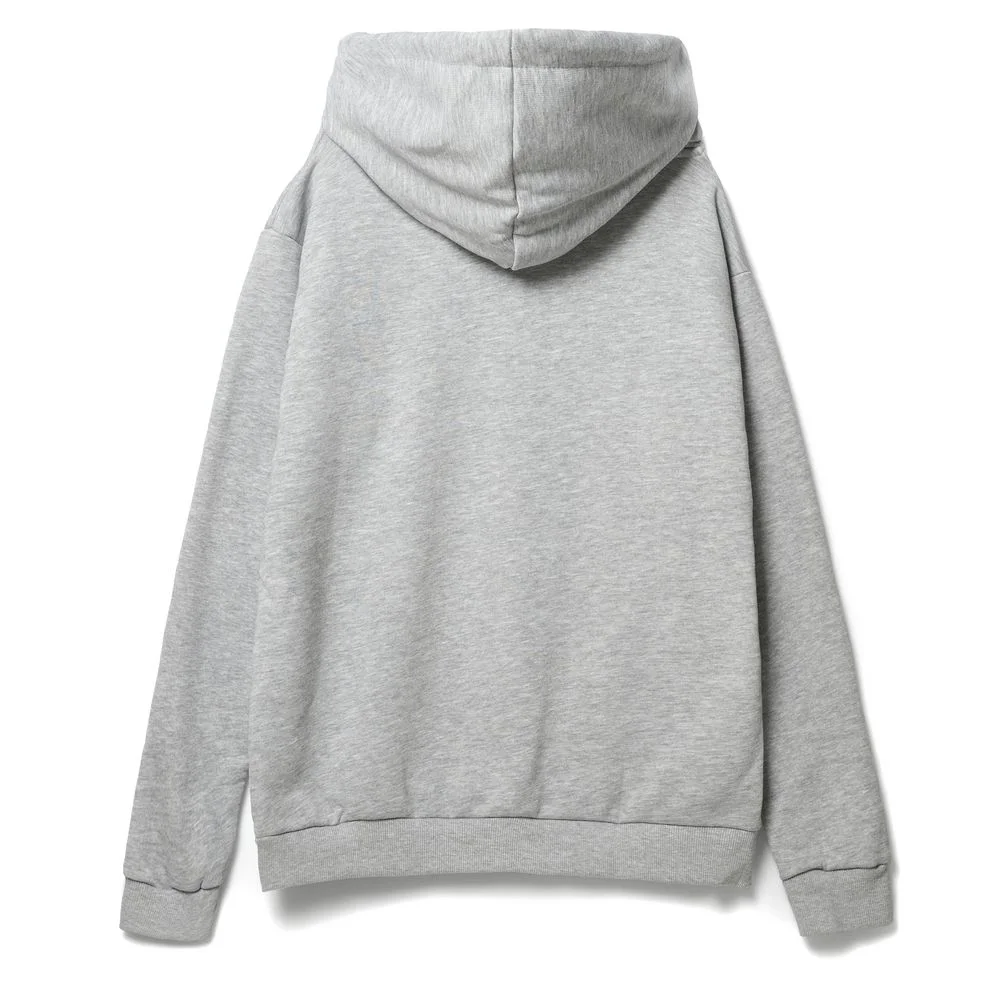 Худи унисекс Tuloksa 280 серый меланж - фото 2