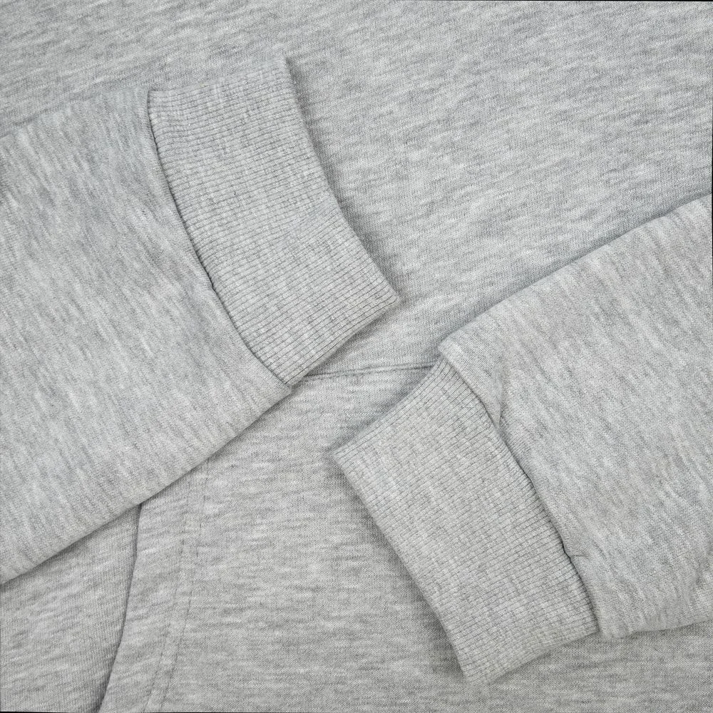 Худи унисекс Tuloksa 280 серый меланж - фото 4