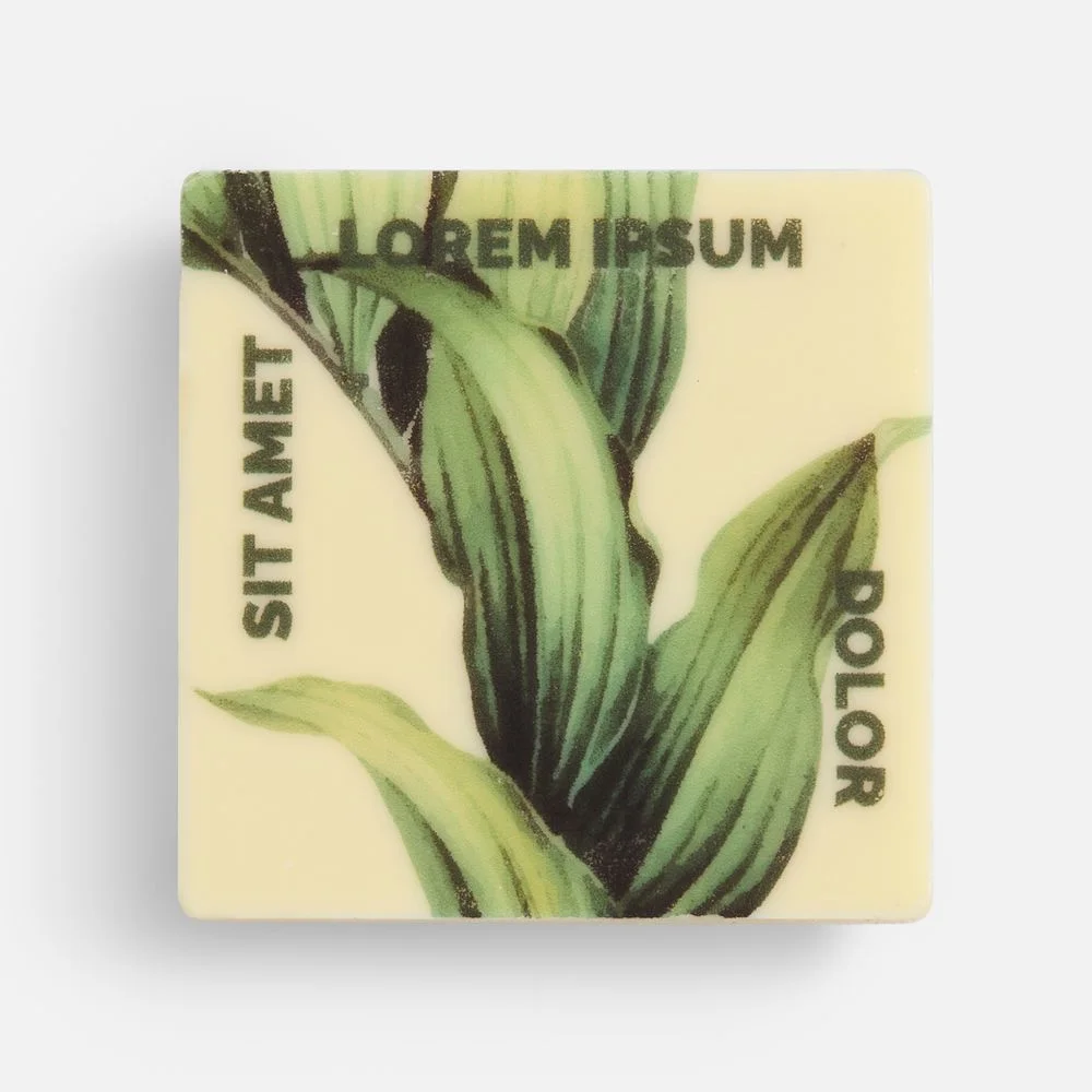 Печенье Dream White в белом шоколаде квадрат