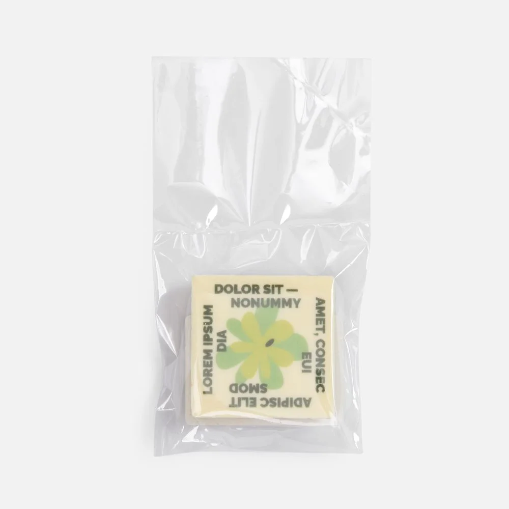 Печенье Dream White в белом шоколаде квадрат - фото 12