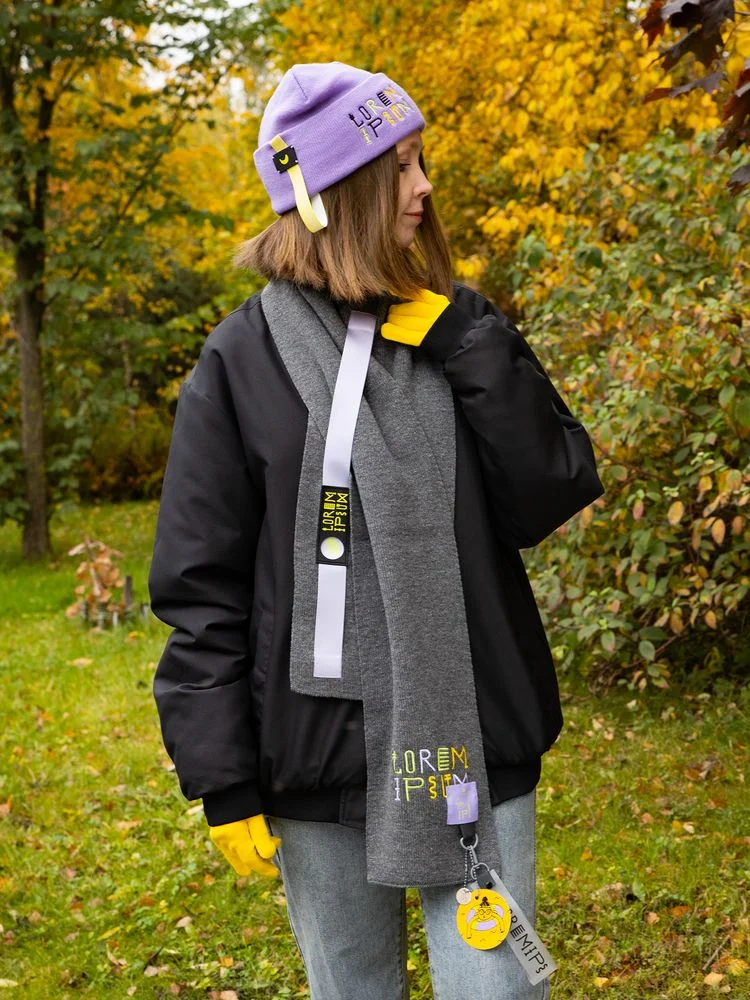 Шапка Urban Flow фиолетовая - фото 12