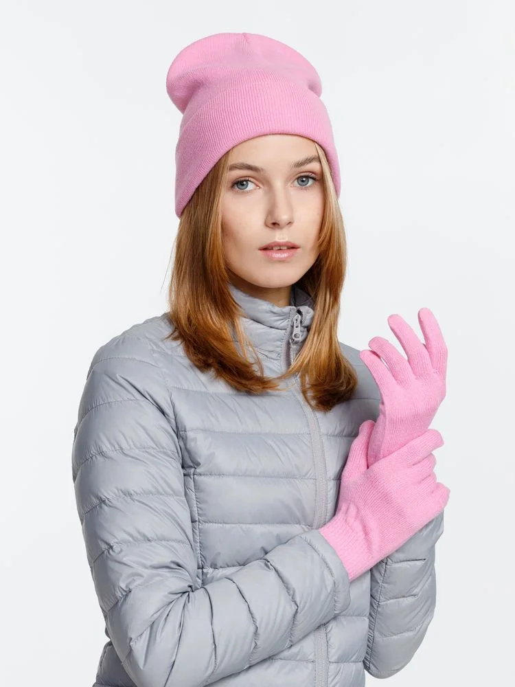 Перчатки Urban Flow пыльно-розовые - фото 4