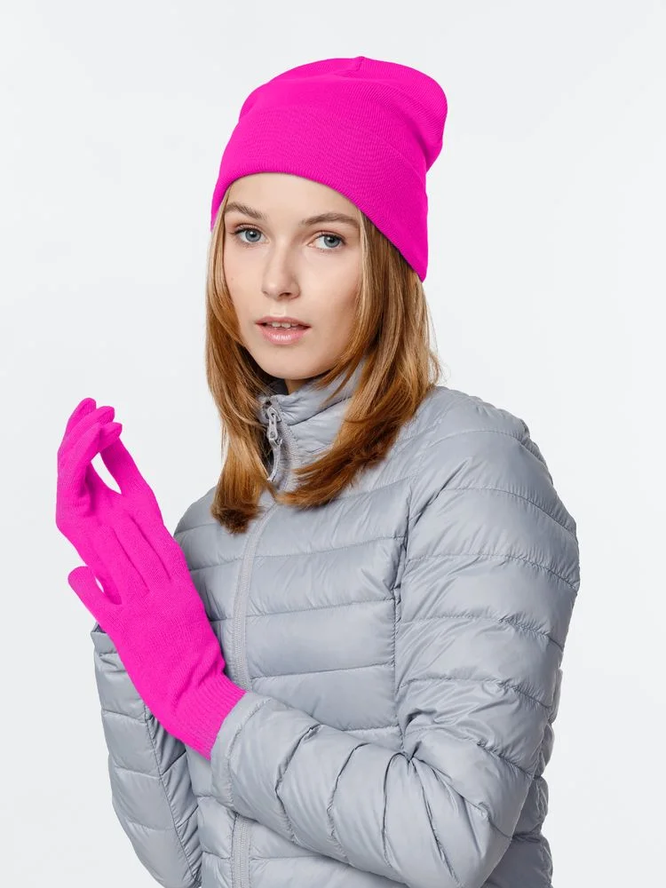 Перчатки Urban Flow, розовый неон - фото 5