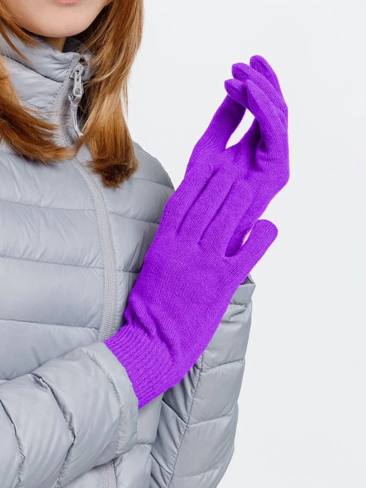 Перчатки Urban Flow, ярко-фиолетовые - фото 4