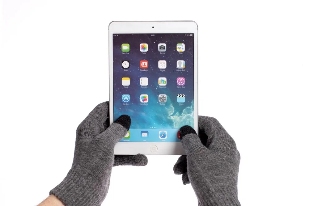 Перчатки сенсорные Urban Flow темно-серый меланж - фото 3