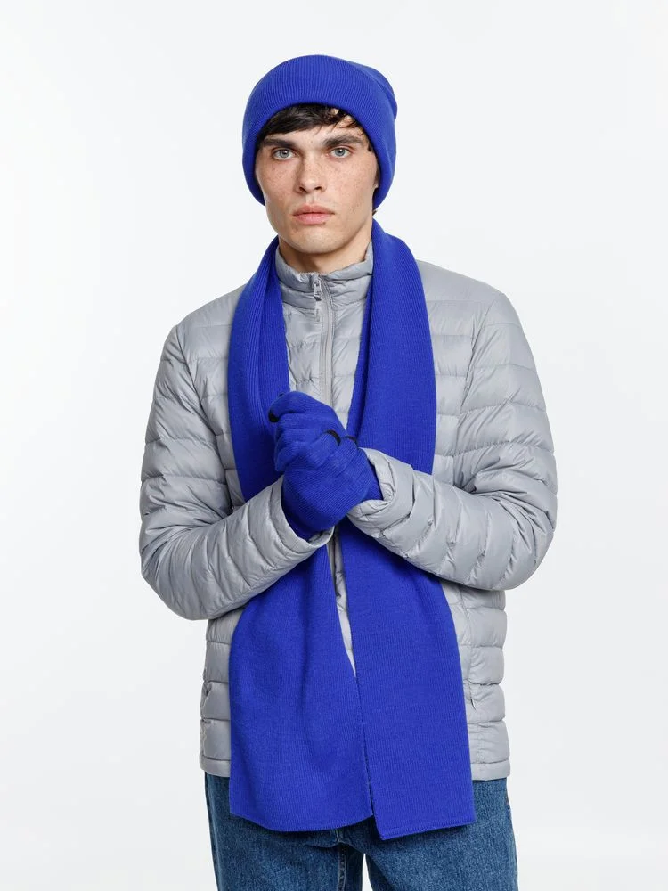 Перчатки сенсорные Urban Flow ярко-синие - фото 6