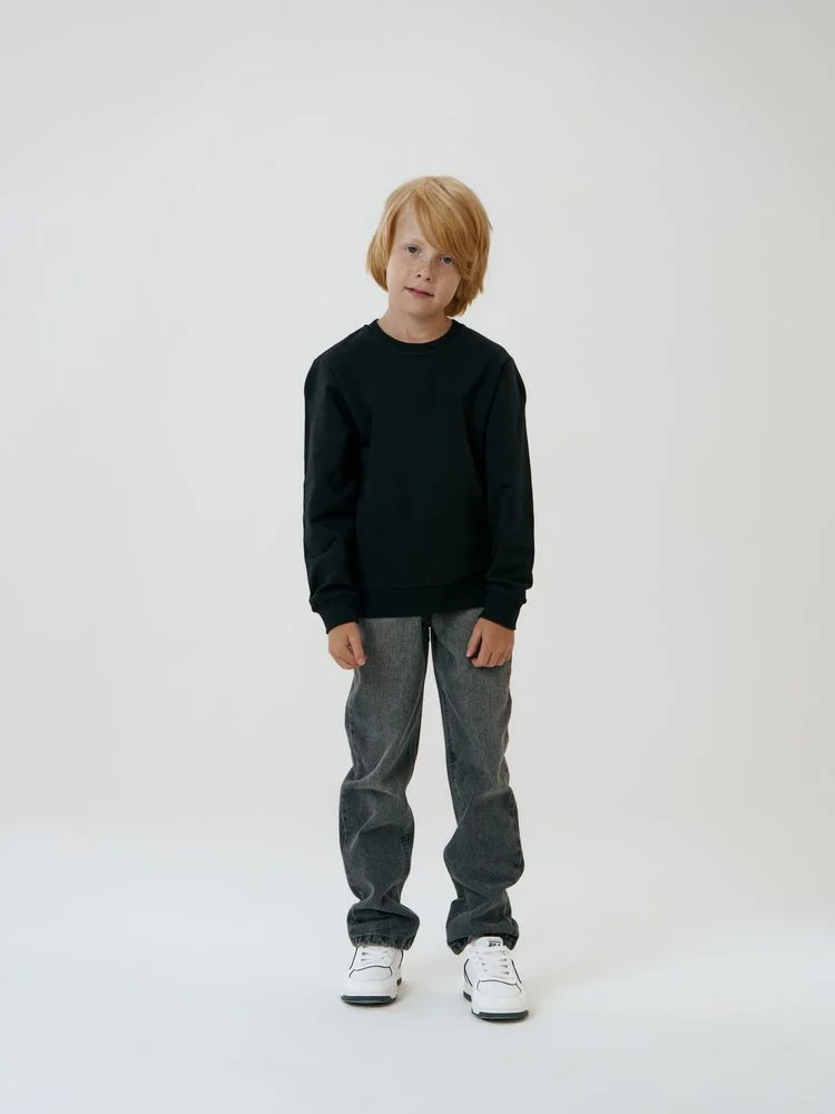 Свитшот детский Toima Kids 2.0 черный - фото 5