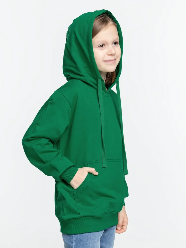 Худи детское Kirenga Kids 2.0 зеленое - фото 4