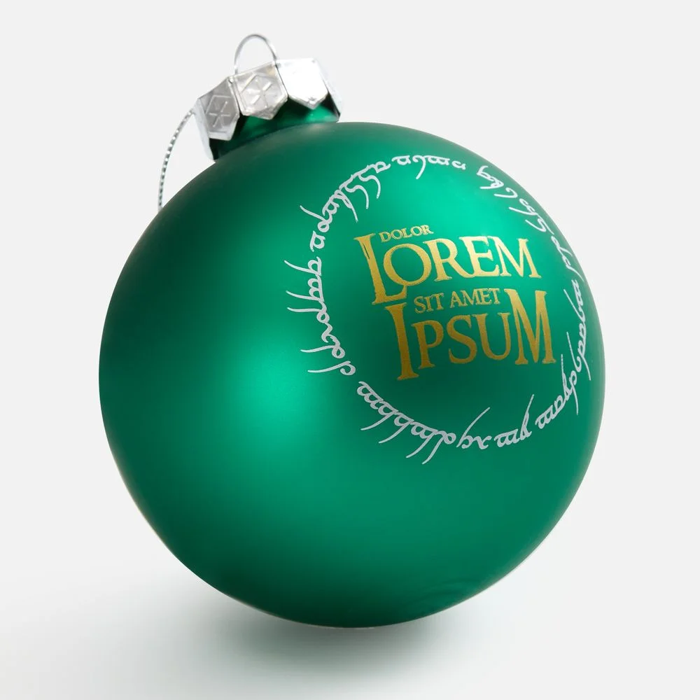 Елочный шар Finery Matt, 8 см, матовый зеленый - фото 6