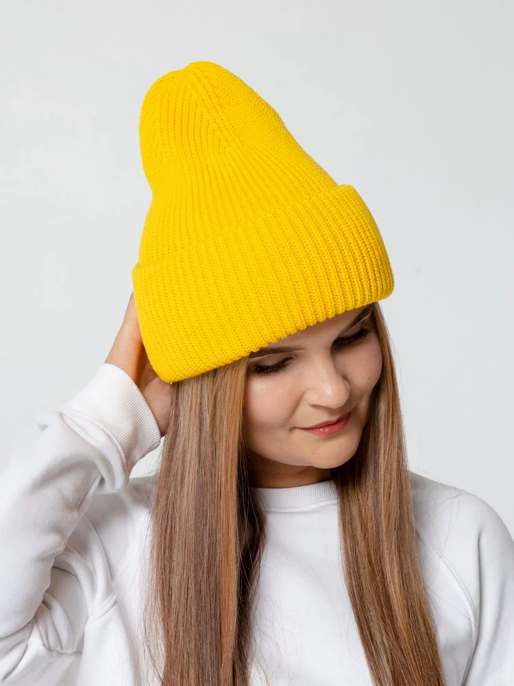 Шапка Flette желтая - фото 6