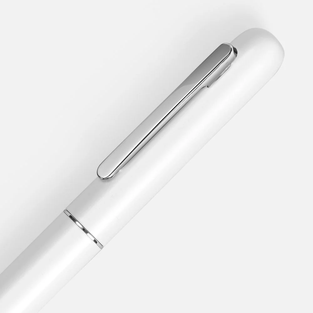 Ручка шариковая Scribo матовая белая - фото 3