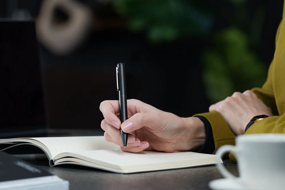 Ручка шариковая Scribo матовая серая - фото 6