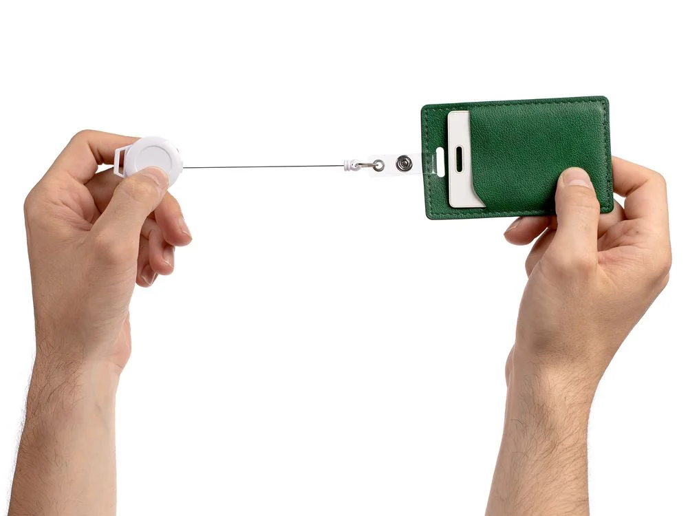 Ретрактор Attach New с ушком под ленту белый - фото 5