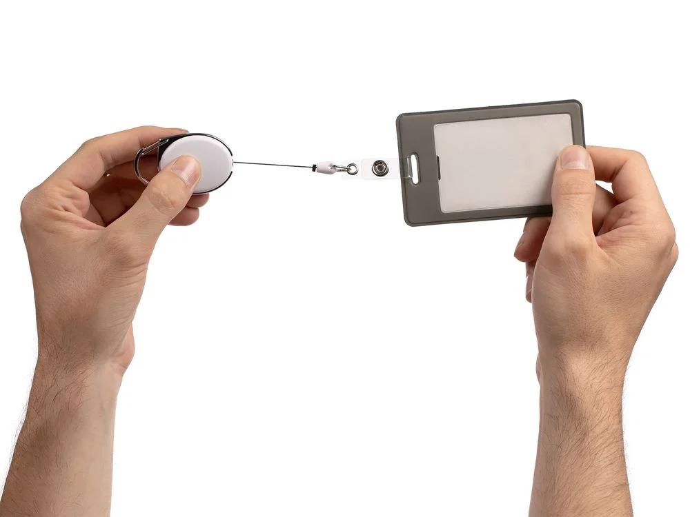 Ретрактор Access New с карабином, белый - фото 4