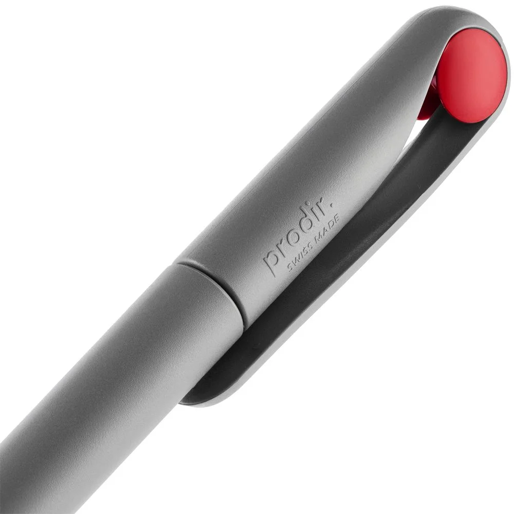 Ручка шариковая Prodir DS1 TMM Dot серая с красным - фото 6