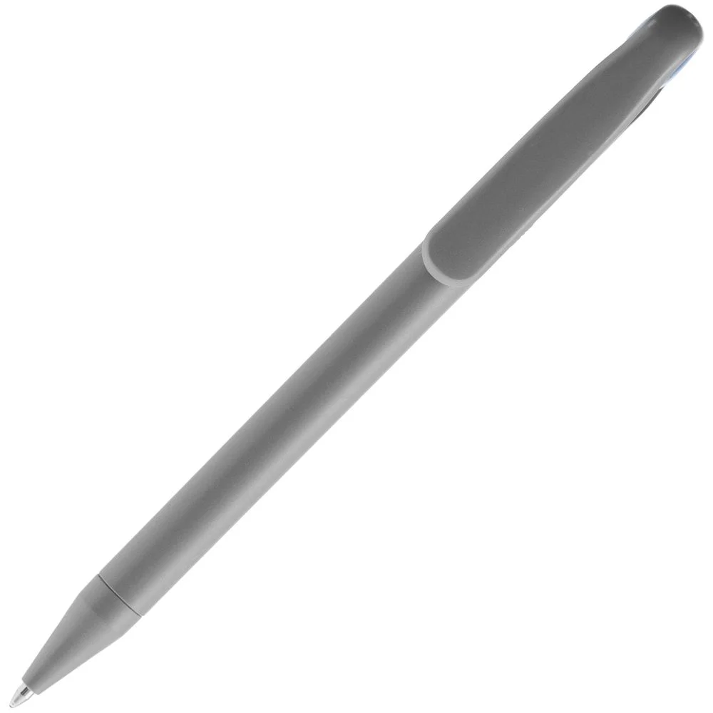 Ручка шариковая Prodir DS1 TMM Dot серая с синим - фото 4