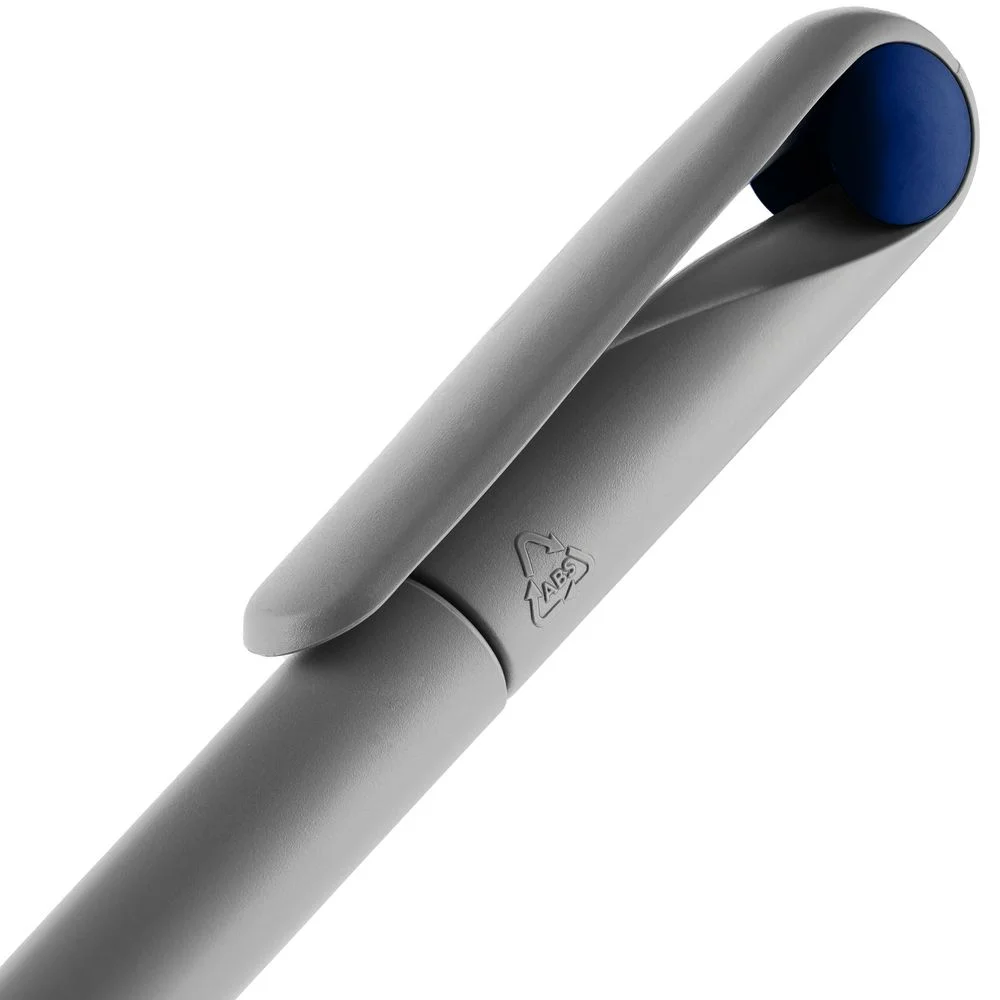Ручка шариковая Prodir DS1 TMM Dot серая с синим - фото 5