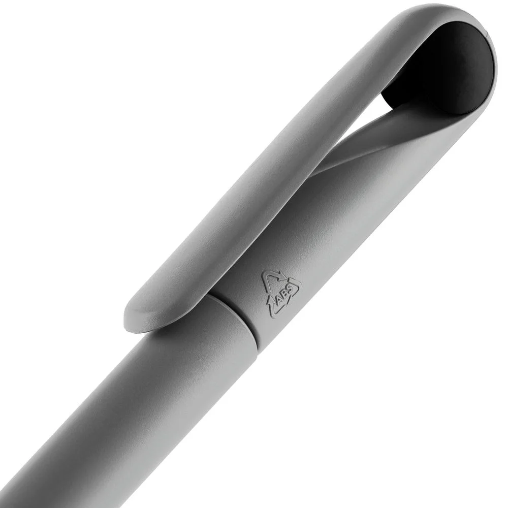Ручка шариковая Prodir DS1 TMM Dot серая с черным - фото 5