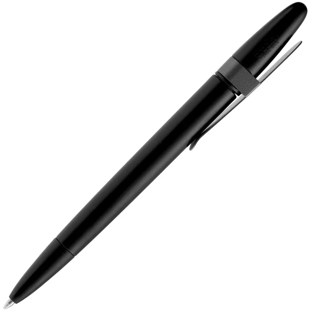 Ручка шариковая Prodir DS5 TSM Metal Clip черная - фото 2
