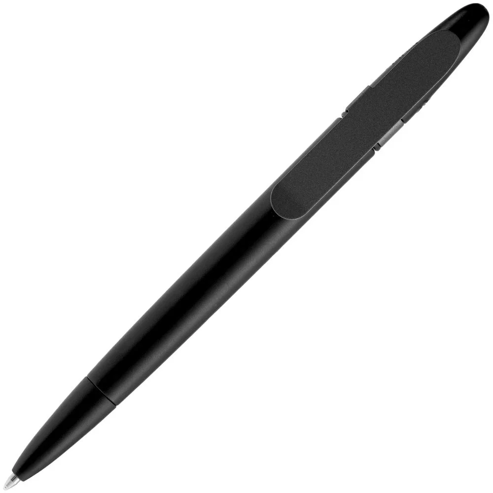Ручка шариковая Prodir DS5 TSM Metal Clip черная - фото 4