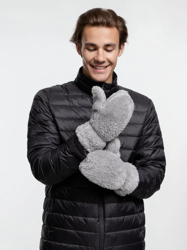 Варежки Flocky, серые - фото 5