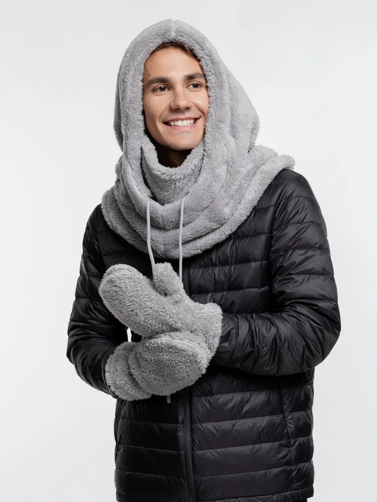 Варежки Flocky, серые - фото 6