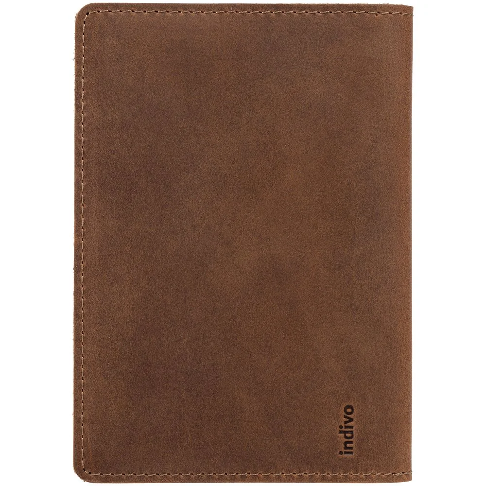 Обложка для паспорта inStream, коричневая - фото 2