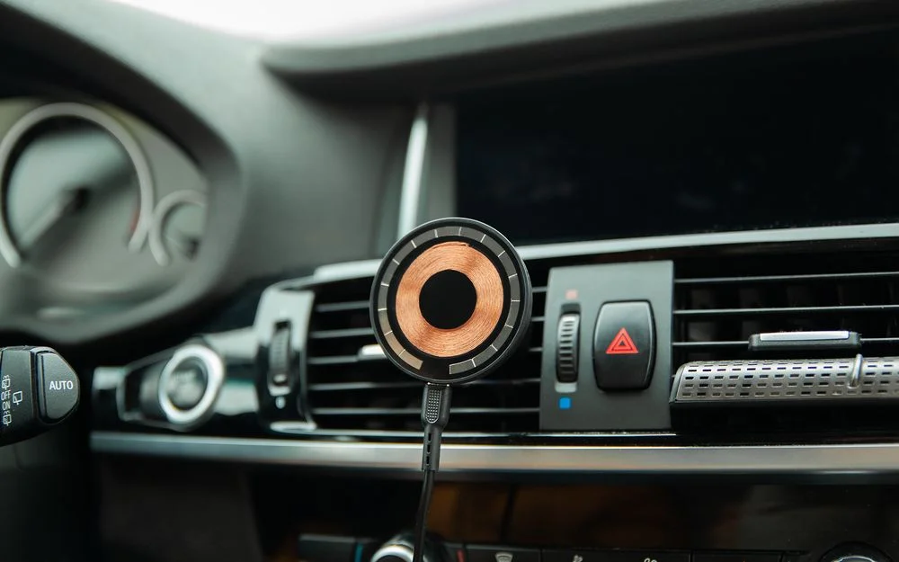 Держатель для смартфона Cooper Auto Wireless с беспроводной зарядкой черный - фото 8