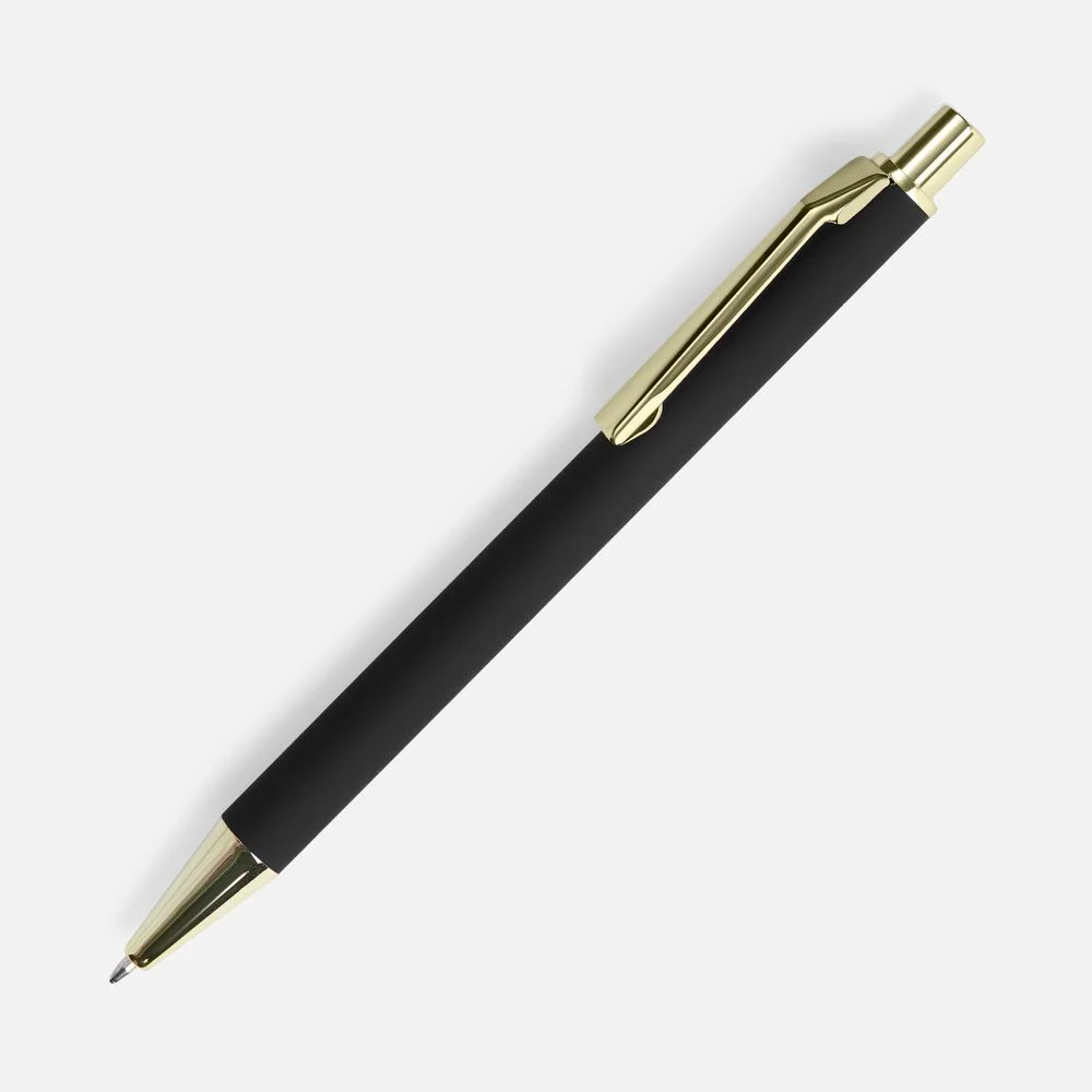 Ручка шариковая Lobby Soft Touch Gold - фото 2