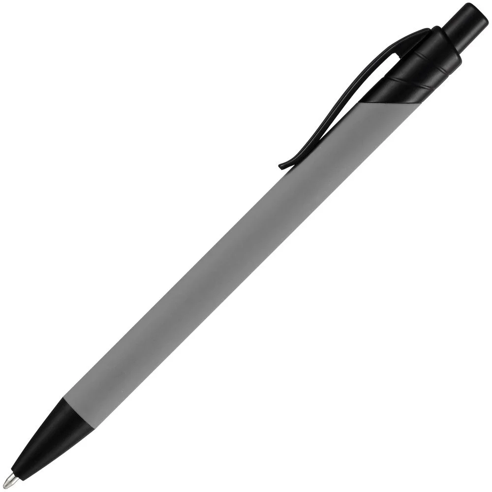 Ручка шариковая Undertone Black Soft Touch серая - фото 2