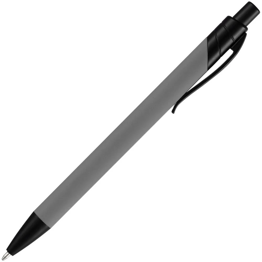 Ручка шариковая Undertone Black Soft Touch серая - фото 3
