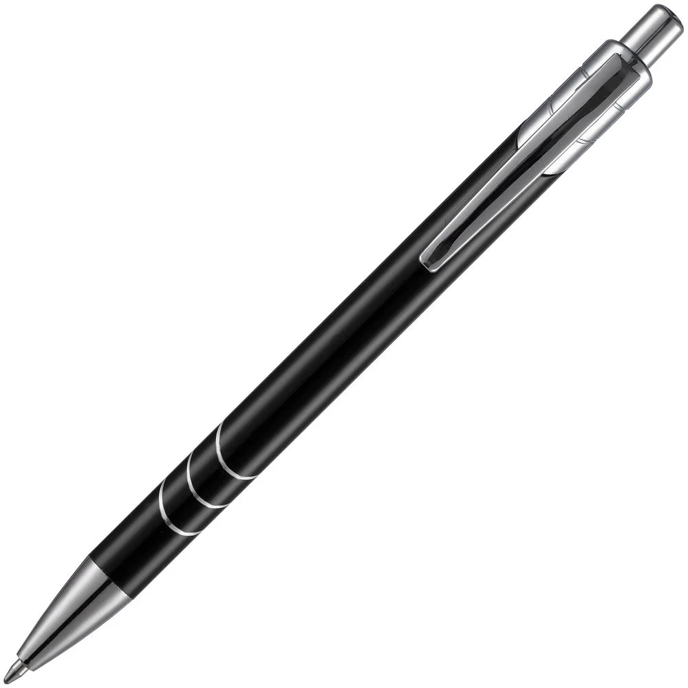 Ручка шариковая Undertone Metallic черная - фото 4