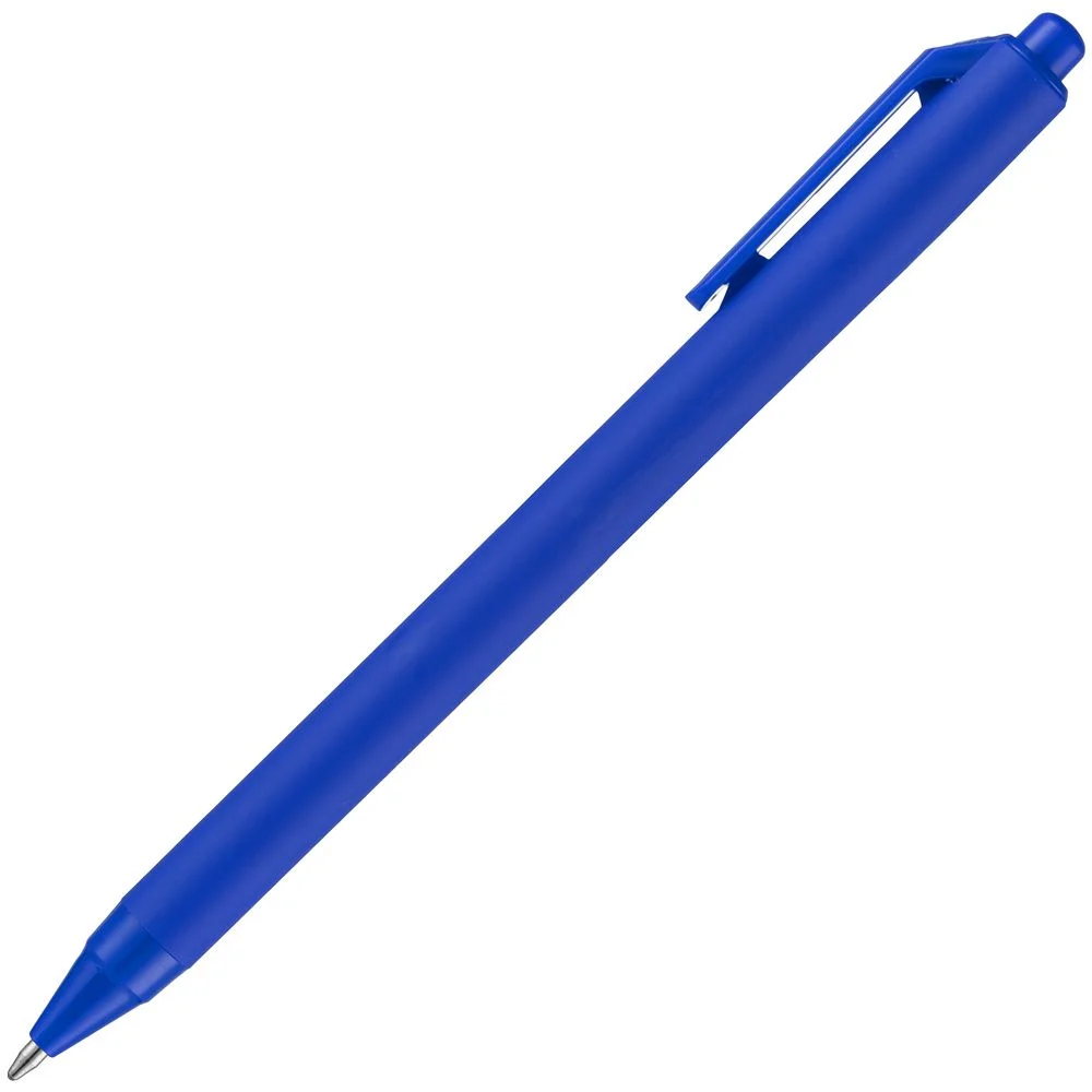 Ручка шариковая Cursive Soft Touch синяя - фото 2
