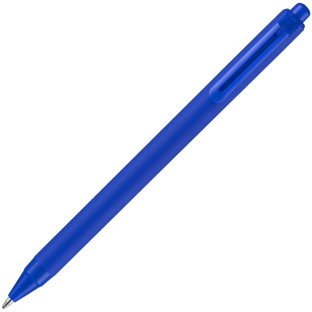 Ручка шариковая Cursive Soft Touch синяя - фото 4