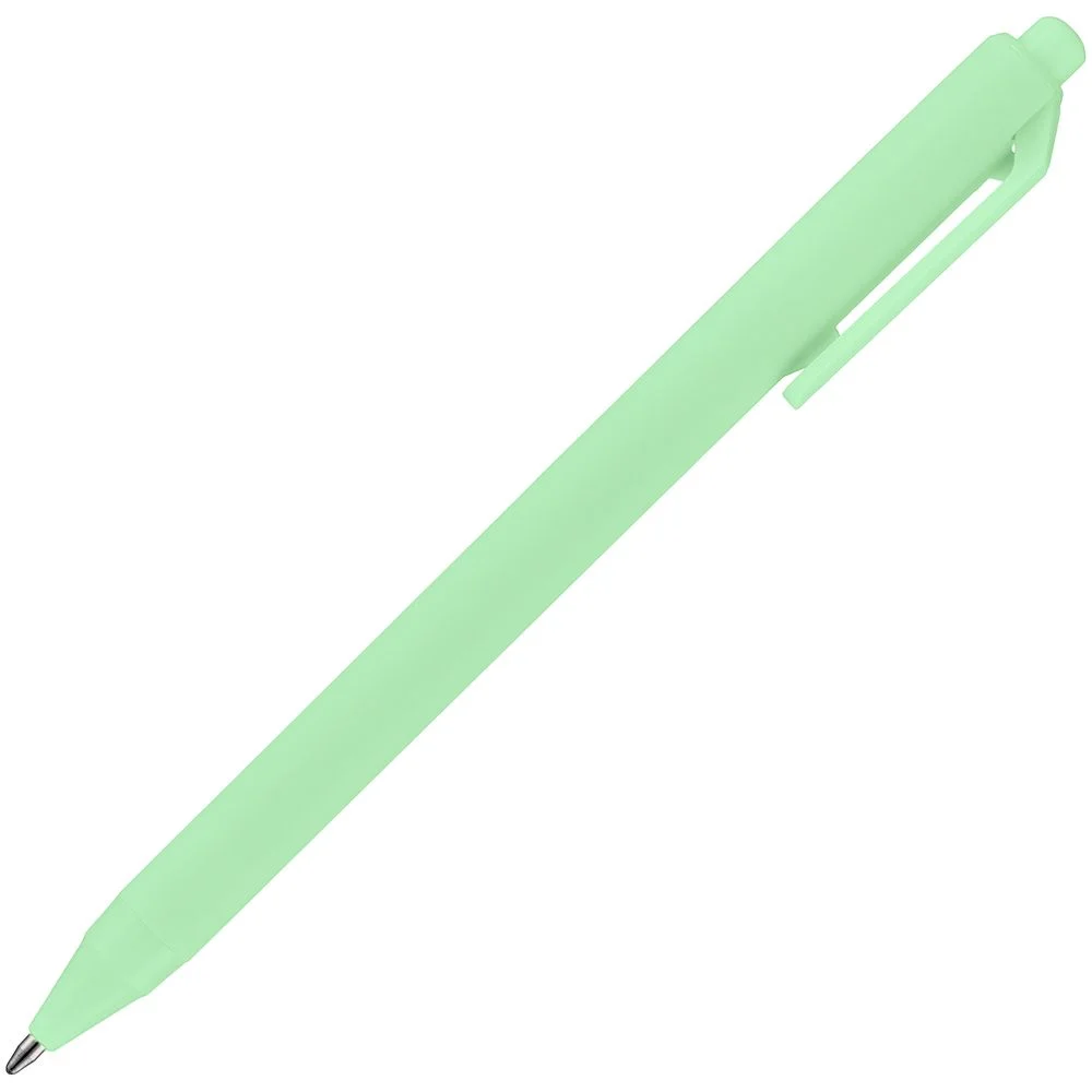 Ручка шариковая Cursive Soft Touch зеленая - фото 3