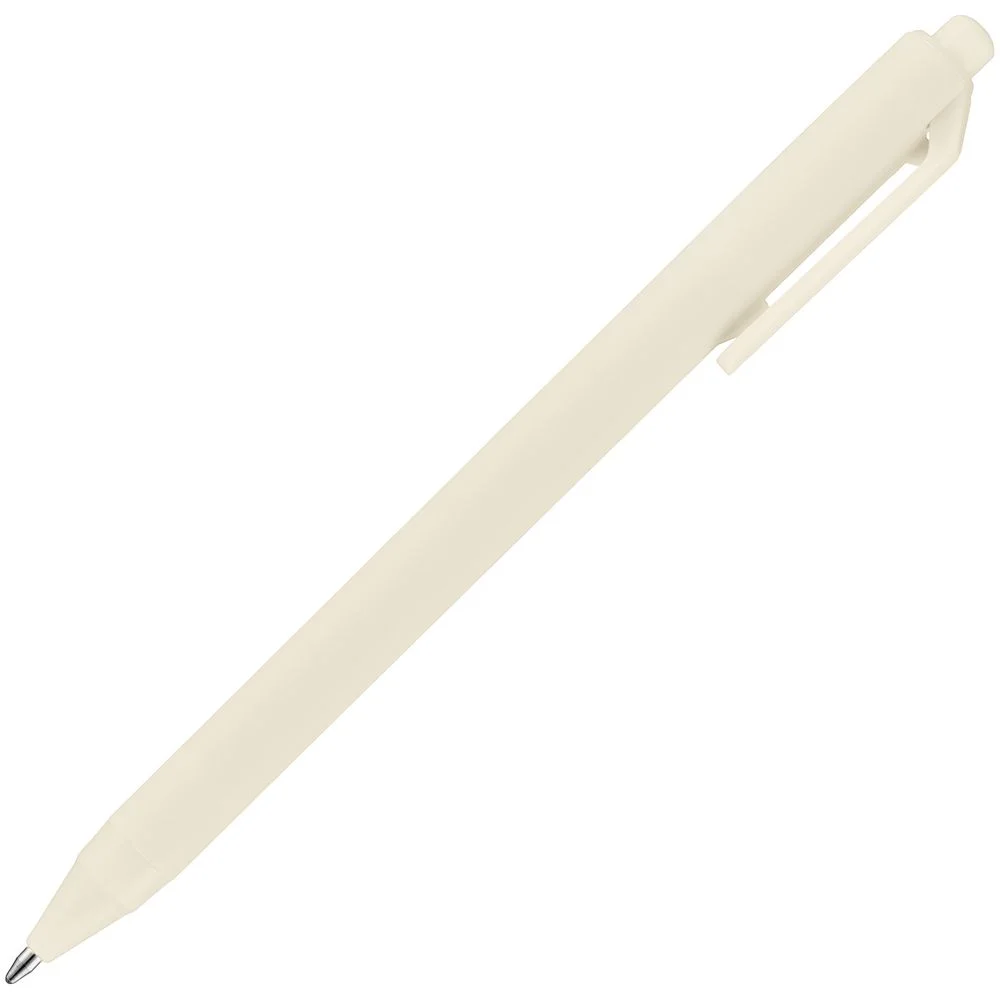 Ручка шариковая Cursive Soft Touch бежевая - фото 3