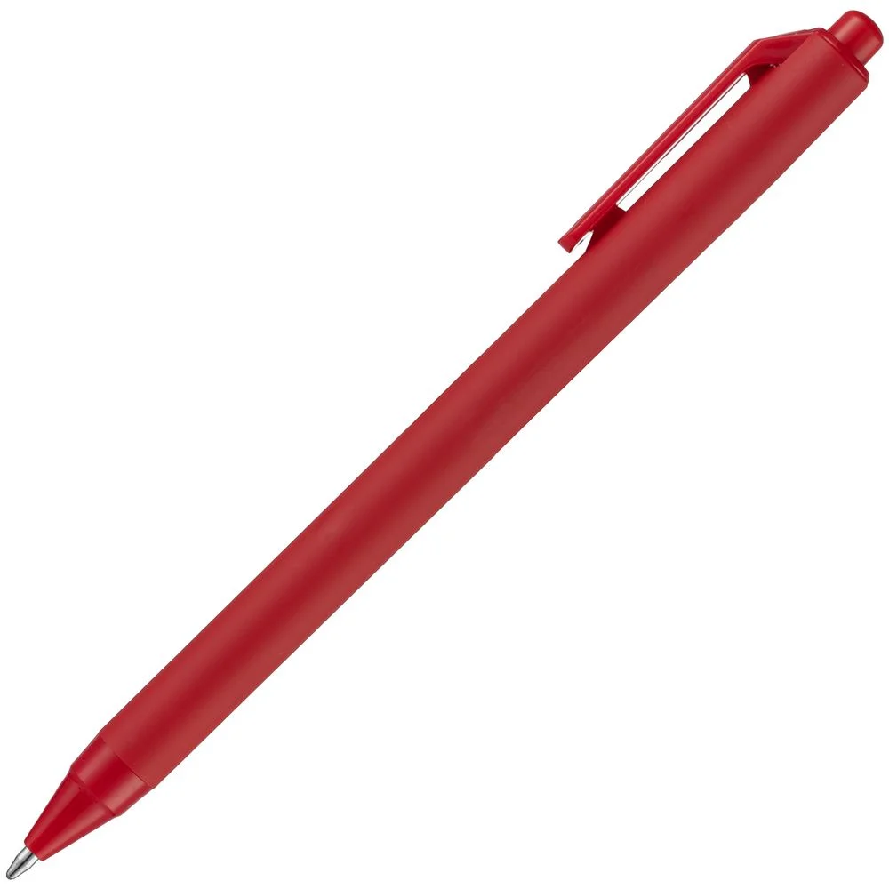 Ручка шариковая Cursive Soft Touch красная - фото 2