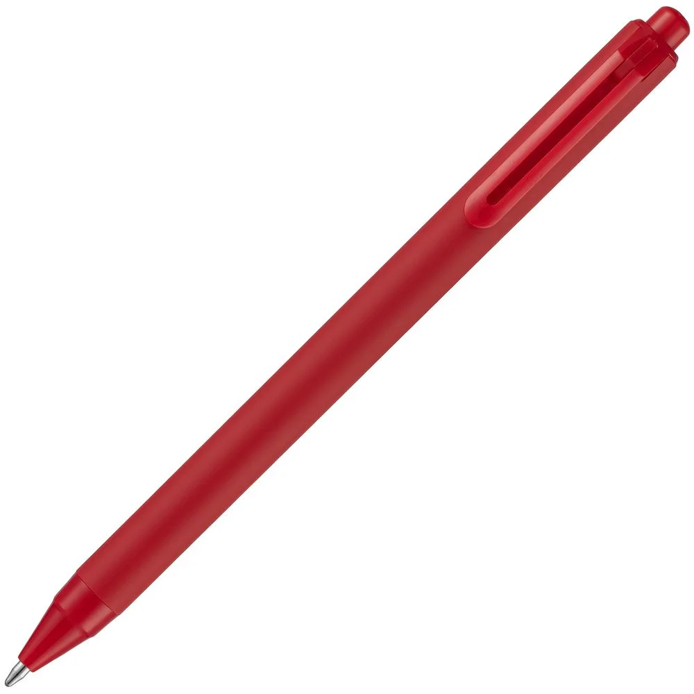 Ручка шариковая Cursive Soft Touch красная - фото 4