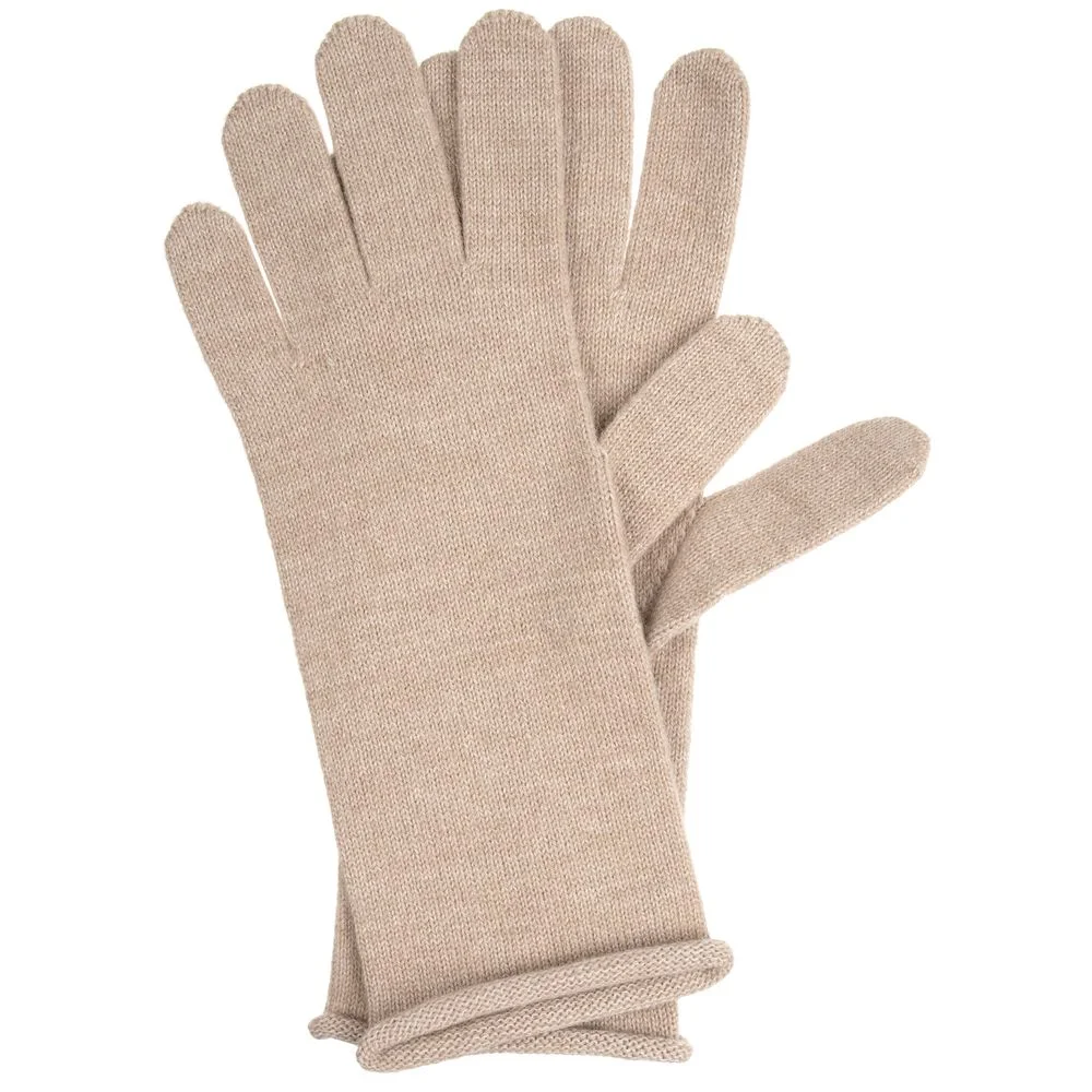 Перчатки Alpine, удлиненные, бежевые - фото 2